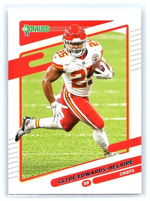 2021 Panini Donruss Football #120 Clyde Edwards-Helaire Kansas City Chiefs NFL 