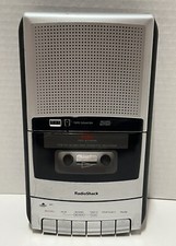 Vintage Radio Shack Cassette Player / Recorder CTR-121 Silver No AC Adapter 