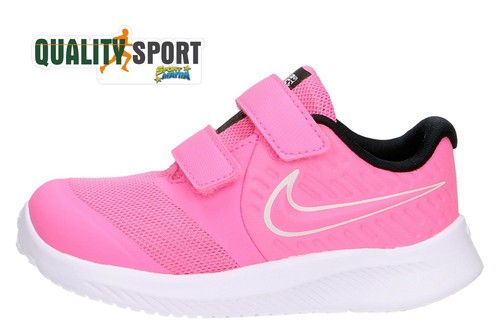Nike STAR RUNNER 2 TD Nero / Rosa - Scarpe Scarpe-da-sport Bambino 34,00 €