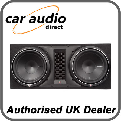 Rockford Fosgate P2-2X12 Dual P2 12'' Punch Power Loaded Gehäuse Subwoofer