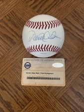 DEREK JETER SIGNED BALL - STEINER COA - Great Autograph - See photos