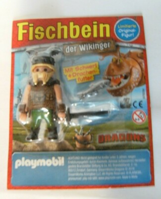 Playmobil Dragons Fischbein der Wikinger Neu & OVP Zeitschrift  Drache