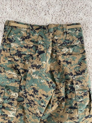 Camo Tru-Spec Pants Men’s Size Medium M Regular - Block Camouflage - Adjustable - Picture 7 of 7