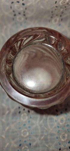 Vintage Baccarat Stamped Crystal Cut Bambous Swirl Rosacea Tumbler - Picture 3 of 5