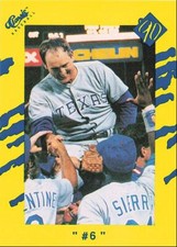 1990 Classic Yellow Nolan Ryan Texas Rangers #T84