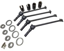 NHX RC Hardened Steel Diff Out Drive Cup & F/R CVD Drive Shaft Traxxas 1/10 MAXX