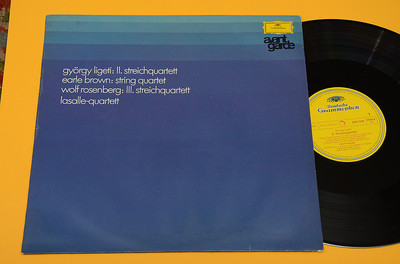 Ligeti String Quartet LP 1st Original NM Avant Garde Contemporary Experimental