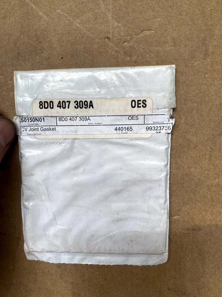 Audi A8, S8, Quattro 1997-2003 junta de sello de lavadora genuina nueva - 8d0407309a Foto 2 de 2