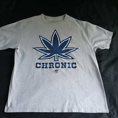 State of Mind Gray Tee with Navy Leaf Graphic XL Excellent Condition