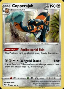 Copperajah 132/189 Holo Rare Darkness Ablaze