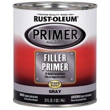 RUST-OLEUM 254863 Filler Primer, Gray, 1 Qt. ...