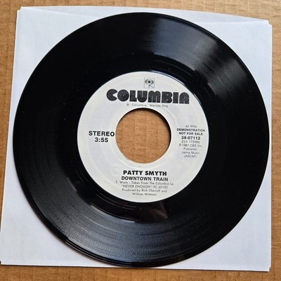 PATTY SMYTH Downtown Train DJ PROMO 45 7'' Record Vinyl Records