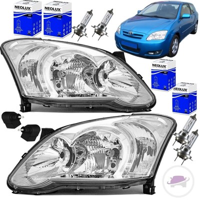 Toyota Corolla E12 FACELIFT Scheinwerfer RECHTS & LINKS 04-07 H7/H7 Valeo System