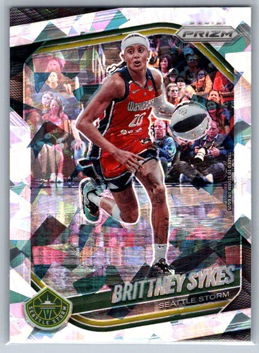 2025 Panini Prizm WNBA Brittney Sykes Ice Prizms #121