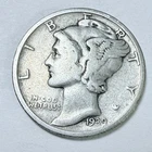 1939-S Mercury Dime 90% Silver VERY FINE CONDITION #10374