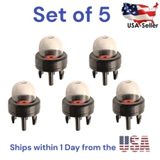 5x Gas Air Pump Primer Bulbs Bubble Fits Husqvarna Part 503 93 66 01 & 503936601