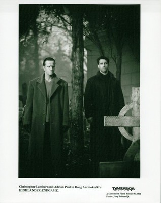Christopher Lambert Adrian Paul Silver Gelatin Print Highlander Movie Still