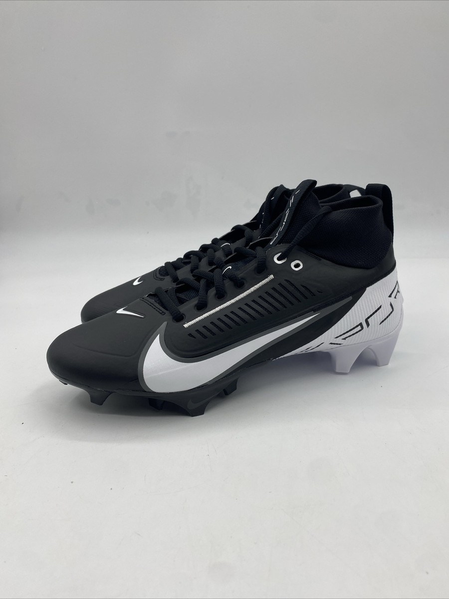Nike Vapor Edge Pro 360 2 Football Cleats Black White DA5456-001
