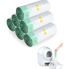 120 Count Cat Litter Box Liners for Automatic Cat Litter Box and Litter Box R...