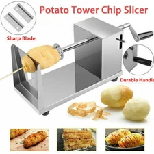 Spiral Potato Slicer Chipper Potato Chips Cutter Machine Tornado Kitchen Tools _