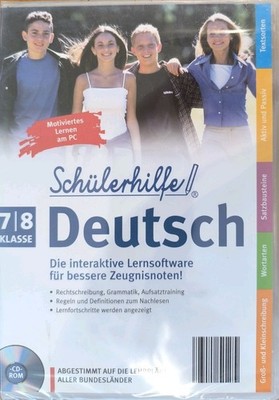 Schülerhilfe - Deutsch - .7 - 8. Klasse - CD-ROM - neu OVP - Lernsoftware