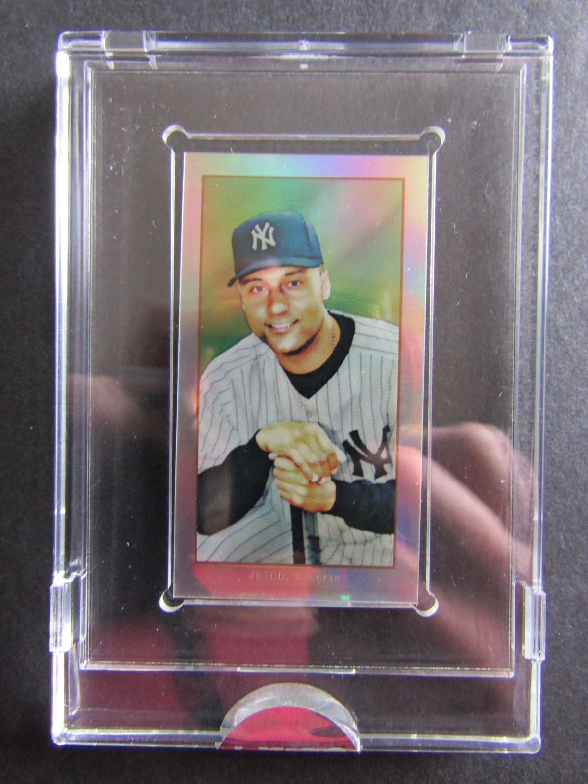 DEREK JETER 2010 TOPPS eTOPPS REFRACTOR YANKEES MINI UNCIRCULATED SEALED T-206