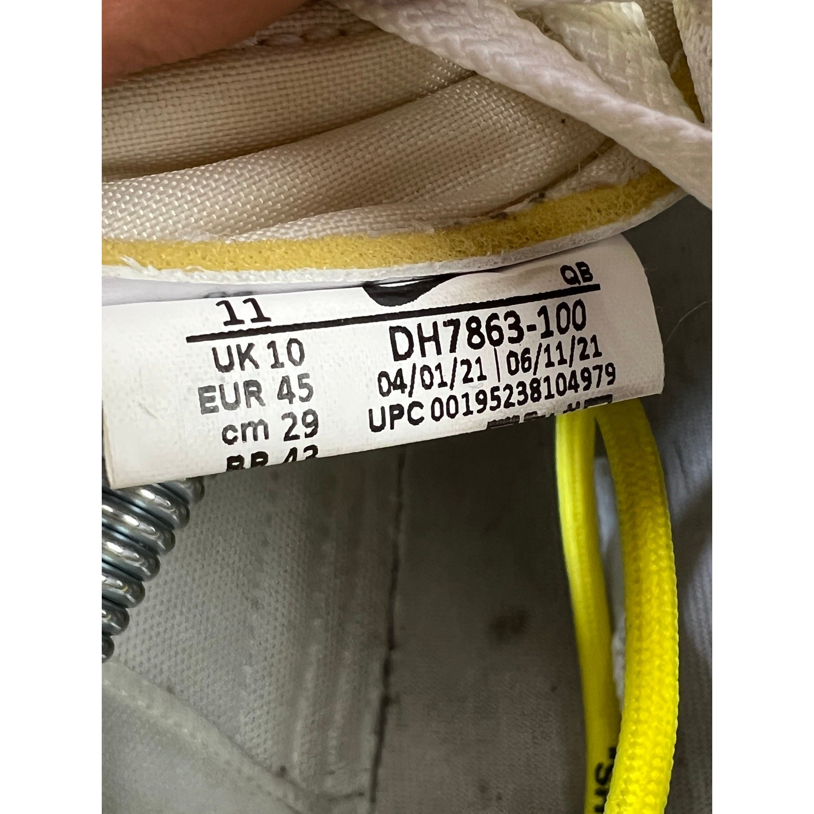 Nike Blazer Low x Off-White University Red DH7863-100 SZ 11 thumbnail 9