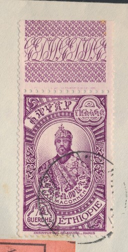 1936 ETHIOPIA COVER TO SWITZERLAND 4g WAR WITH ITALY, ITALIAN CIVIL CENSORSHIP - Imagen 12 de 24