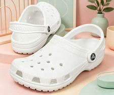 Unisex Crocs Classic Clog Slip-On Sandals - Ultra Soft Water-Friendly Shoes