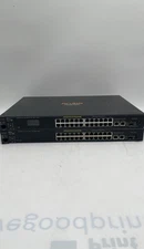 Aruba 2530-24 PoE+ Switch J9779A 24-Port Managed Network Switches Lot Of 2