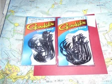 2 PACKS GAMAKATSU 8/0 OCTOPUS CIRCLE HOOKS No. 208418-25 GAMAKATSU CIRCLE HOOKS