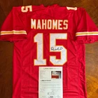 Patrick Mahomes Signed Autographed Custom Jersey JSA LOA Chiefs