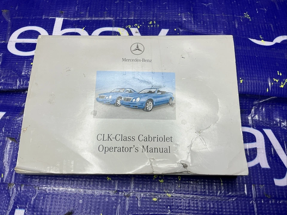 Mercedes-Benz CLK320/430 2003 descapotable manual del propietario 2085842896 Foto 2 de 4