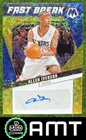 Allen Iverson Auto 2024-25 Panini Mosaic 10/10 Fast Break Gold 76ers