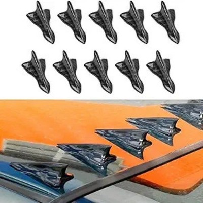 Air Vortex Generator Diffuser Shark Fin 10pcs Set Kit Compatible with Spoiler Ro