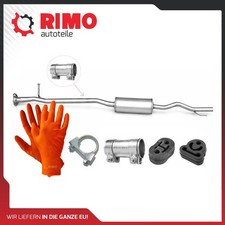 für Nissan Qashqai 2.0 16V 4x2 + 4x4 104kW (ab 2010) Auspuff Mittelschalldämpfer