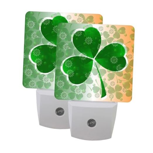 2-Pack St. Patrick's Day Night Lights