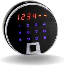 Fingerprint Safe Electronic Lock Biometric LED Touch Safe Lock Replacement