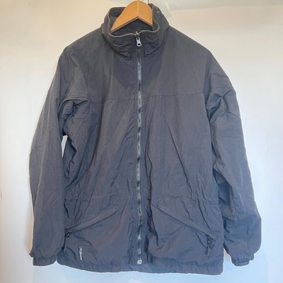 Columbia Jacket Women's Medium Black Fleeced Lined Outdoors Rain Coat