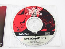 Sega Saturn Vampire Savior expansion cartridge included game software