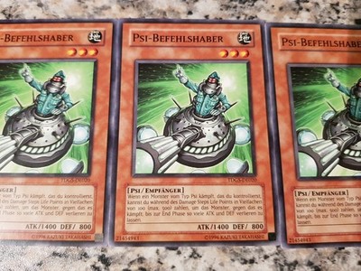 Yu-Gi-Oh!  3 × Psi Befehlshaber Box 10