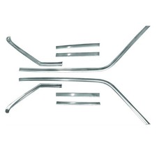 Dynacorn M1606 1968-1972 Nova Door Frame Molding Set 8 Piece Dynacorn M1606 1968-1972 Nova Door Frame Molding Set 8 Piece