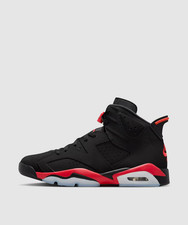 Nike Air Jordan 6 Retro Infrared Salesman Nero Scarpe da Ginnastica CT8529-001 TUTTE LE TAGLIE