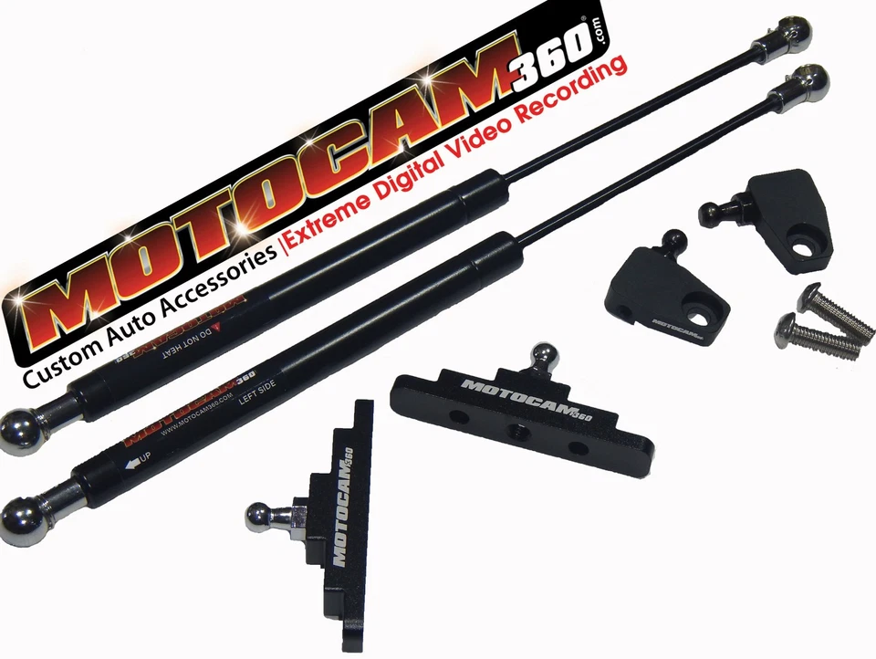 Kit de puntal capó Mitsubishi Montero Gen1 / Dodge Raider - por Motocam360 Foto 2 de 4