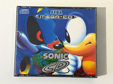 Sonic CD Sega  mega Cd Game Boxed With Manual Rare