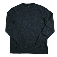 Smartwool Sweater (Mens Medium) Crew Neck Pullover Merino Wool Long Sleeve Gray