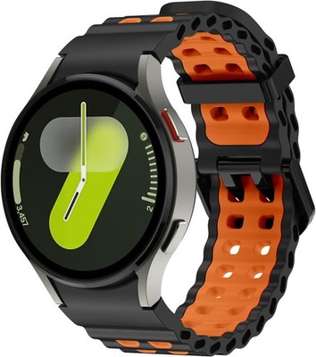 Silicone Strap Compatible with Samsung Galaxy Watch Ultra 40mm 44mm Sport