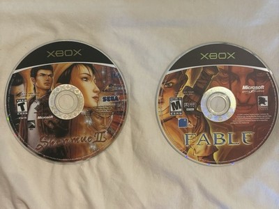 Xbox Games (Fable, Shenmue II)