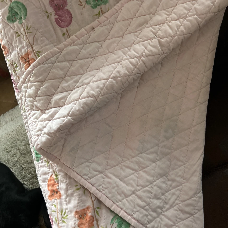 Manta acolchada para niños pequeños de algodón suave con osos koala Foto 3 de 4