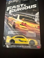 Hot Wheels FAST&FURIOUS NISSAN SKYLINE GT-R (BCNR33) Wispi